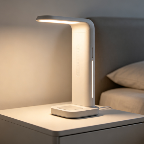 Cream-Style Mushroom-Shaped Sleep Lamp – Soft-Light Bedside Nightlight for Kids' Bedrooms